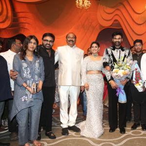 Bellamkonda Sai Sreenivas and Kavya Reddy Grand Wedding Reception in Hyderabad