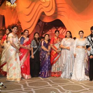 Bellamkonda Sai Sreenivas and Kavya Reddy Grand Wedding Reception in Hyderabad
