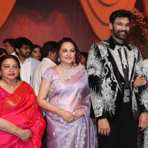 Bellamkonda Sai Sreenivas and Kavya Reddy Grand Wedding Reception in Hyderabad