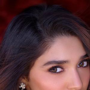 Kriti Shetty Stuns in Glamorous Silver Lehenga Look