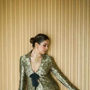 Sanya Malhotra Stylish Mini Dress Look | Celebrity Fashion