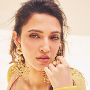 Neha Shetty Yellow Ethnic Fusion Outfit Look 2026