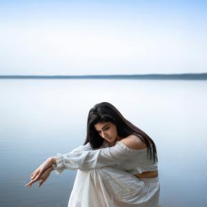 Pragya Nagra Elegant Off-Shoulder White Look Photoshoot