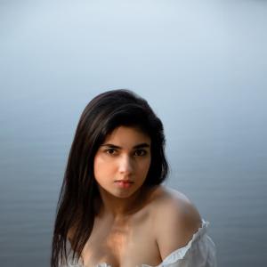 Pragya Nagra Elegant Off-Shoulder White Look Photoshoot