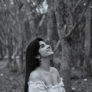Pragya Nagra Elegant Off-Shoulder White Look Photoshoot