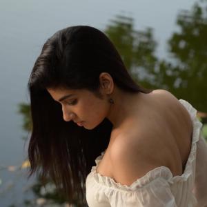 Pragya Nagra Elegant Off-Shoulder White Look Photoshoot