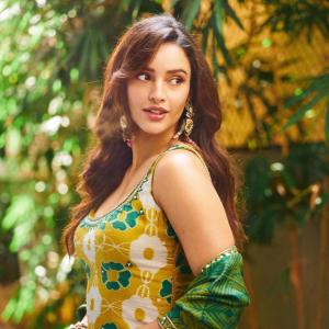 Actress Tripti Dimri Shines in Floral Ethnic Look
