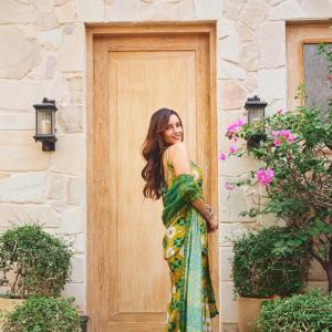 Actress Tripti Dimri Shines in Floral Ethnic Look