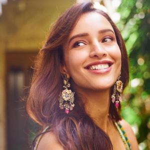 Actress Tripti Dimri Shines in Floral Ethnic Look