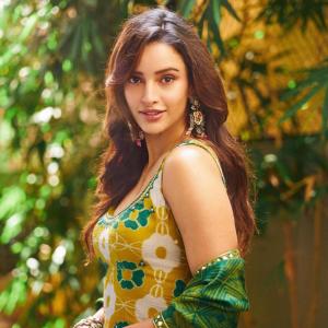 Actress Tripti Dimri Shines in Floral Ethnic Look