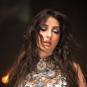 Nora Fatehi Stunning Dance Pose in Silver Mirror-Coin Costume