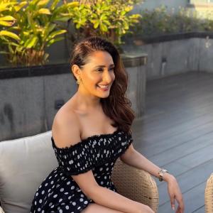 Pragya Jaiswal Outdoor Photoshoot in Polka Dot Dress 2026