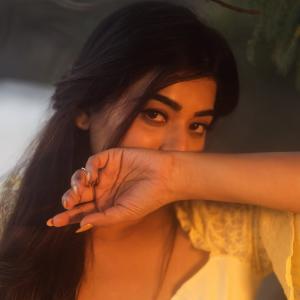 Yamini Bhaskar in Elegant Yellow Dress