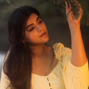 Yamini Bhaskar in Elegant Yellow Dress