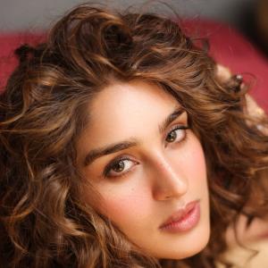 Actress Yukti Thareja Casual Photoshoot in Light-Colored Outfit