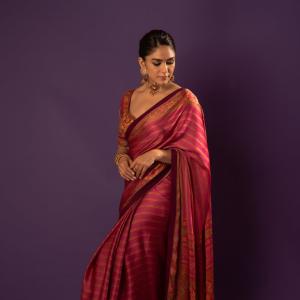 Mrunal Thakur in Traditional Saree