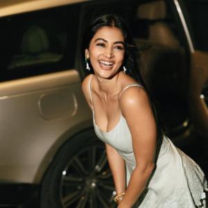 Pooja Hegde Stunning Evening Fashion Portrait Style