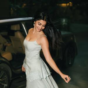 Pooja Hegde Stunning Evening Fashion Portrait Style