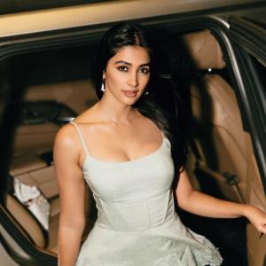 Pooja Hegde Stunning Evening Fashion Portrait Style