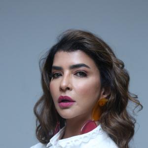 Actress Lakshmi Prasanna Elegant All-White Fashion Portrait