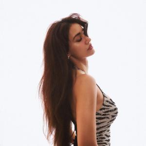 Disha Patani stylish halter neck fashion photoshoot look