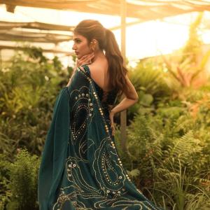 Actress Sreeleela Stunning Emerald Green Fashion Shoot Goes Viral