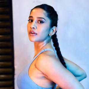 Actress Nabha Natesh Fitness Look Goes Viral in Stunning Gym Photoshoot