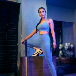 Actress Nabha Natesh Fitness Look Goes Viral in Stunning Gym Photoshoot