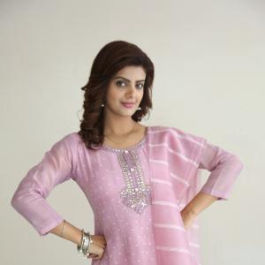 Actress Meera Raj Stuns in an Elegant Pink Ethnic Outfit
