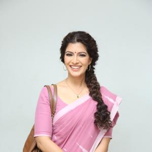 Varalaxmi Sarathkumar Pink Saree Look Wins Hearts