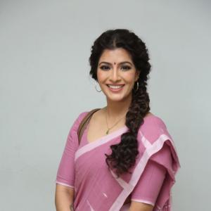 Varalaxmi Sarathkumar Pink Saree Look Wins Hearts