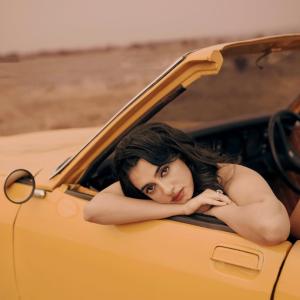 Manasa Choudhary Stuns in a Red Gown With a Retro Car