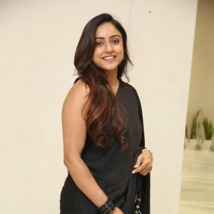 Vithika Sheru Looks Elegant in a Classic Black Saree