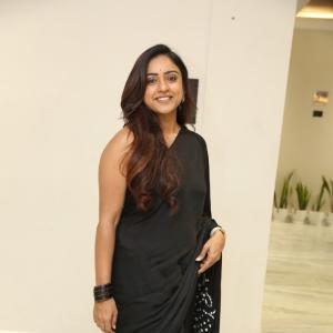 Vithika Sheru Looks Elegant in a Classic Black Saree