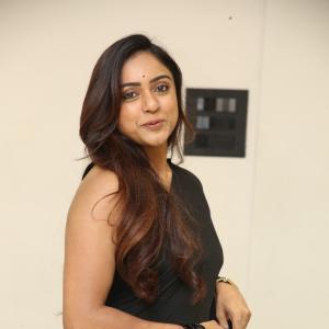 Vithika Sheru Looks Elegant in a Classic Black Saree