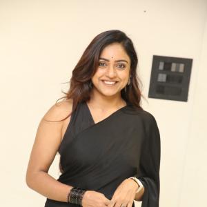 Vithika Sheru Looks Elegant in a Classic Black Saree