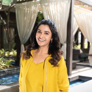 Priya Bhavani Shankar Looks Elegant in Mustard Yellow Outfit