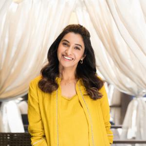 Priya Bhavani Shankar Looks Elegant in Mustard Yellow Outfit