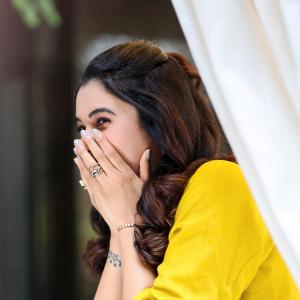 Priya Bhavani Shankar Looks Elegant in Mustard Yellow Outfit