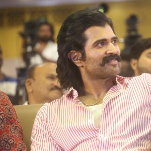 Vijay Deverakonda Impresses in a Rugged Retro Style