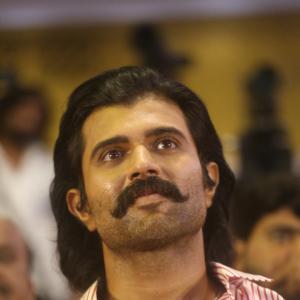 Vijay Deverakonda Impresses in a Rugged Retro Style