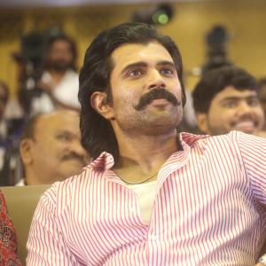 Vijay Deverakonda Impresses in a Rugged Retro Style