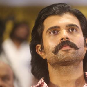 Vijay Deverakonda Impresses in a Rugged Retro Style