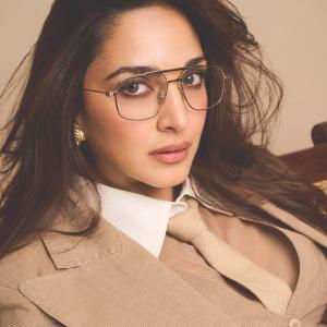 Kiara Advani Nails Power Dressing in a Sleek Beige Suit