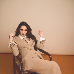 Kiara Advani Nails Power Dressing in a Sleek Beige Suit