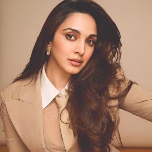 Kiara Advani Nails Power Dressing in a Sleek Beige Suit