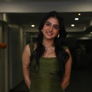 Anaswara Rajan Looks Stunning in Elegant Olive Green Outfit