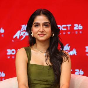 Anaswara Rajan Looks Stunning in Elegant Olive Green Outfit