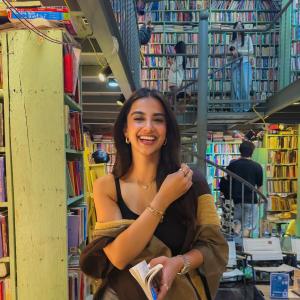 Meenakshi Choudhary Looks Stunning in Chic Black Outfit