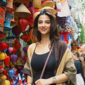 Meenakshi Choudhary Looks Stunning in Chic Black Outfit